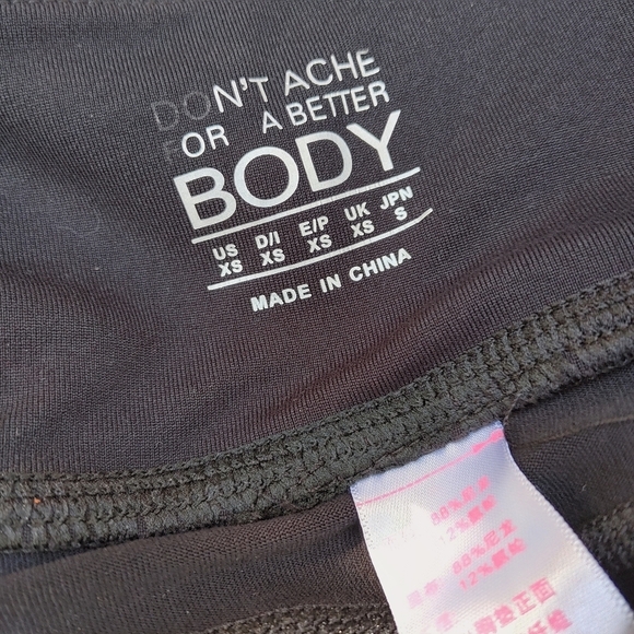 Don't Ache for a Better Body Shorts Size XS. - Picture 5 of 7